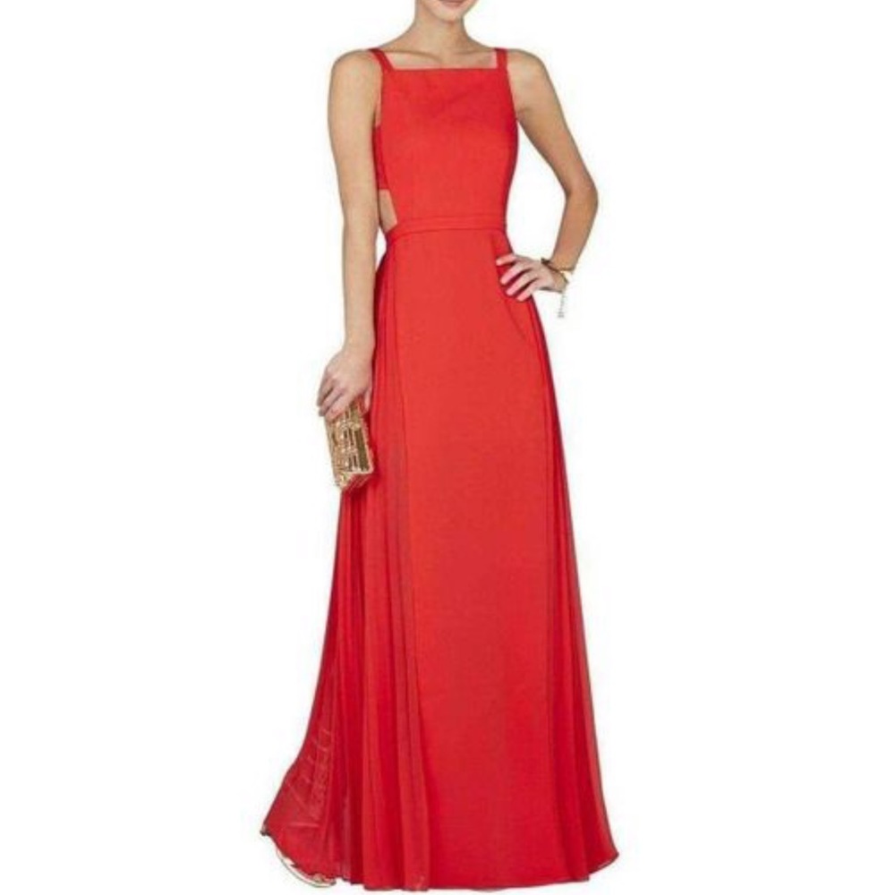 BCBG Red Gown